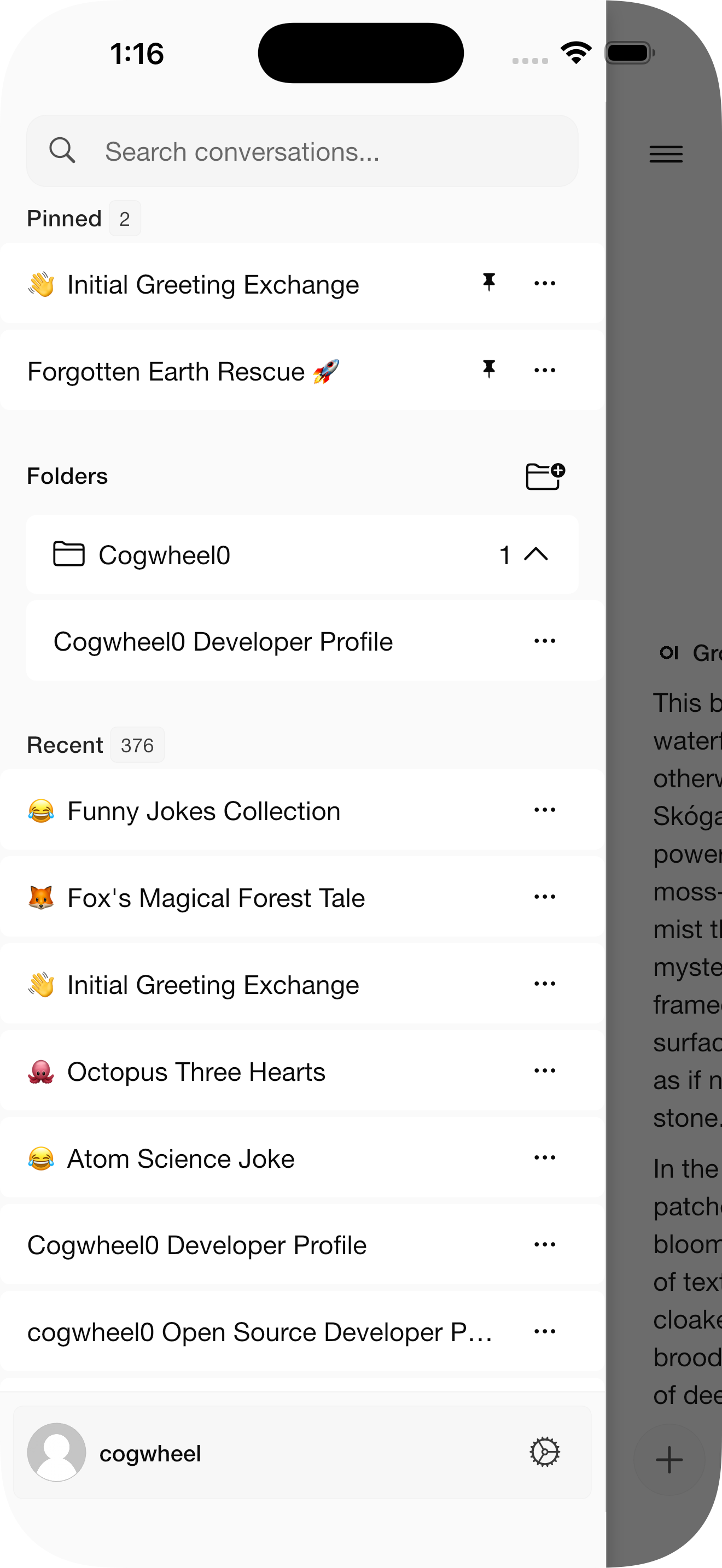 Chat Drawer